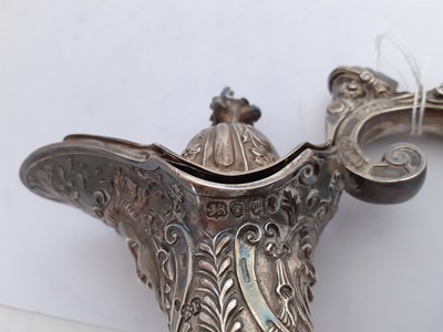 Lot 2101 - A Victorian Silver Claret-Jug