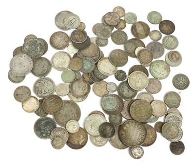 Lot 131 - World Silver Coinage, predominately 19th and...