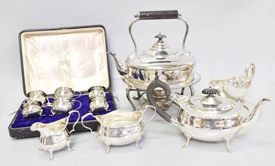 Lot 63 - A Collection of Assorted Silver and Silver...
