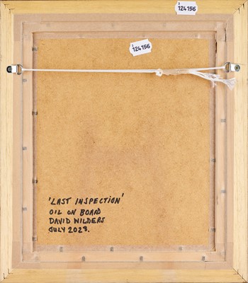 Lot 525 - David Wilders (Contemporary) "Last Inspection"...
