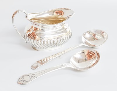 Lot 48 - An Edward VII Silver Cream-Jug and Two...