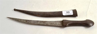 Lot 99 - An 18th century Persian/Indian dagger