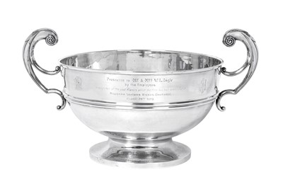 Lot 2153 - A George V Silver Two-Handled Cup