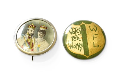 Lot 488 - Women's Freedom League 'Votes for Women' Badge...