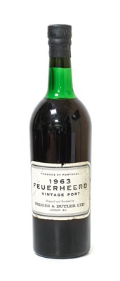 Lot 65 - Feuerheerd 1963 Vintage Port, shipped and...