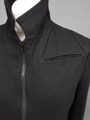 Lot 1011 - Y's Yohji Yamamoto Black Wool Jacket with...