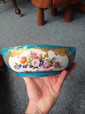 Lot 286 - A Sèvres Porcelain Bowl, 1783, of shaped...