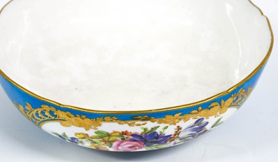 Lot 286 - A Sèvres Porcelain Bowl, 1783, of shaped...