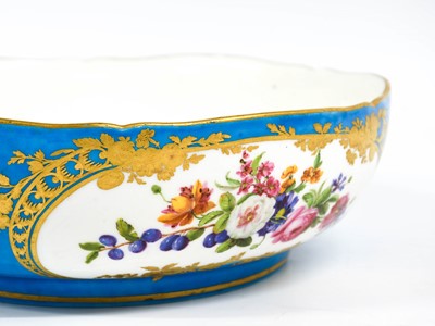 Lot 286 - A Sèvres Porcelain Bowl, 1783, of shaped...