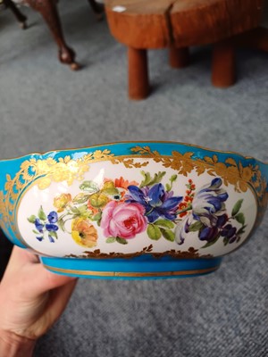 Lot 286 - A Sèvres Porcelain Bowl, 1783, of shaped...