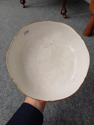 Lot 286 - A Sèvres Porcelain Bowl, 1783, of shaped...