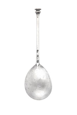 Lot 2035 - An Elizabeth I Parcel-Gilt Silver Seal-Top Spoon