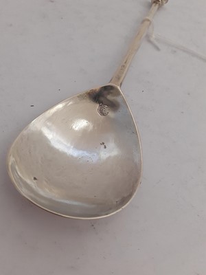 Lot 2036 - An Elizabeth I Silver Seal-Top Spoon