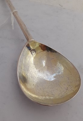 Lot 2038 - An Elizabeth I Parcel-Gilt Silver Seal-Top Spoon
