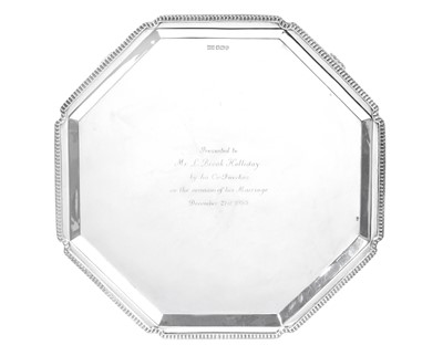 Lot 2166 - An Elizabeth II Silver Salver