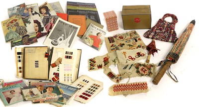 Lot 2097 - Assorted Circa 1930s and Later Hats, Textiles...
