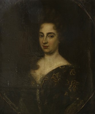 Lot 606 - British School (17th century) Portrait of a...