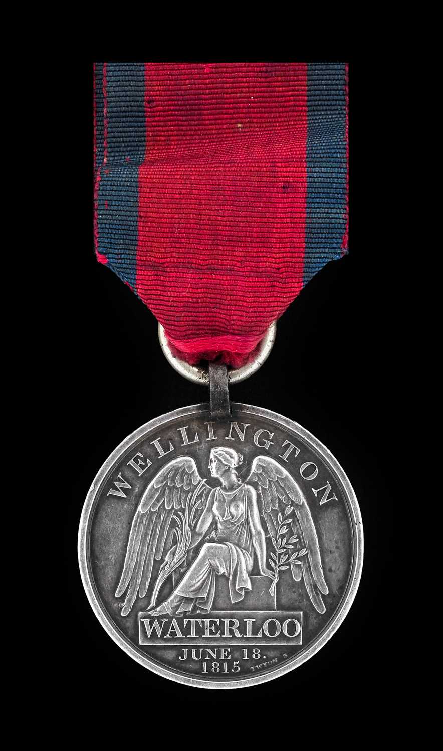 Lot 13 - A Waterloo Medal 1815, awarded to (Private)...
