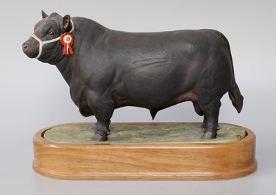 Lot 49 - Royal Worcester Aberdeen Angus Bull "Newhouse...