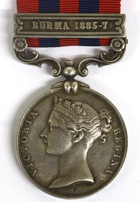 Lot 16 - An India General Service Medal 1845-1895, with...