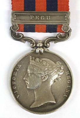 Lot 17 - An India General Service Medal 1849-1895, with...