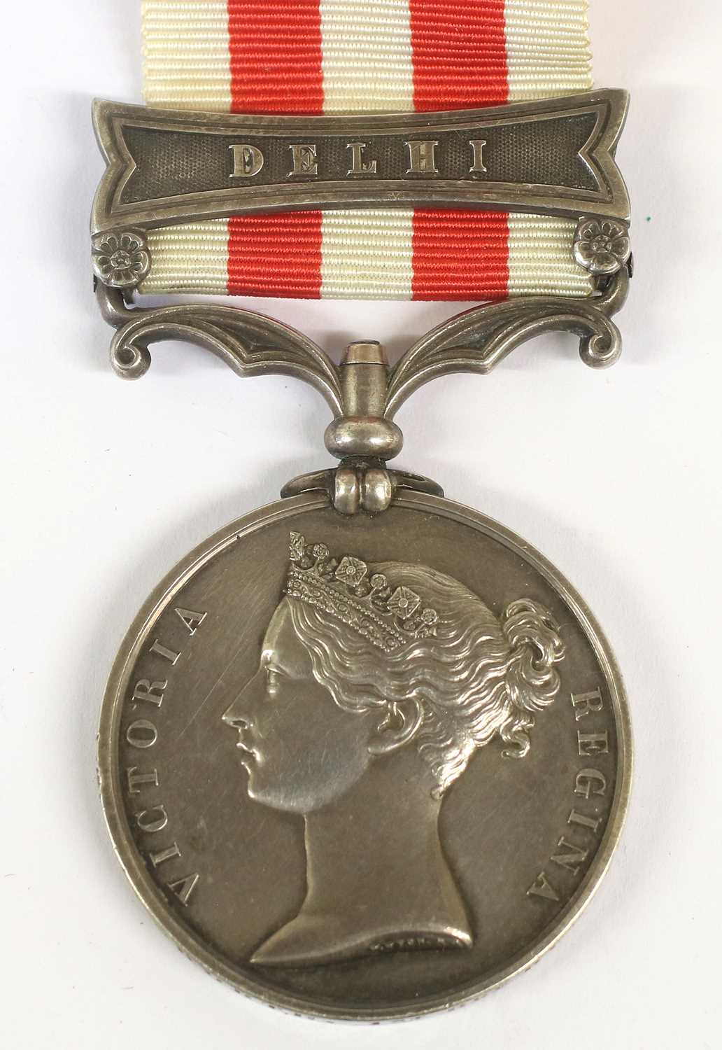 Lot 24 - An Indian Mutiny Medal 1857-59, with clasp...