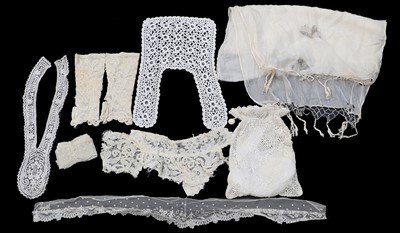 Lot 2036 - Decorative Lace and Accessories comprising an...
