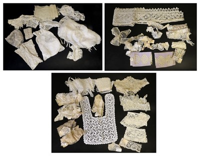 Lot 2079 - Decorative Lace and Accessories comprising an...