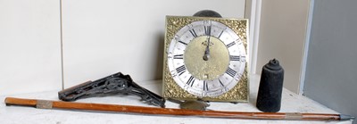 Lot 273 - A Thirty Hour Longcase Clock Dial and Movement,...