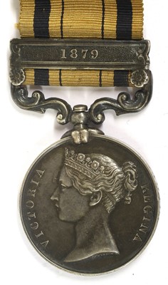 Lot 32 - A South Africa Medal 1877-1879, with clasp...