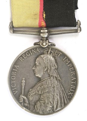 Lot 38 - A Queen's Sudan Medal 1896-1898, awarded to...