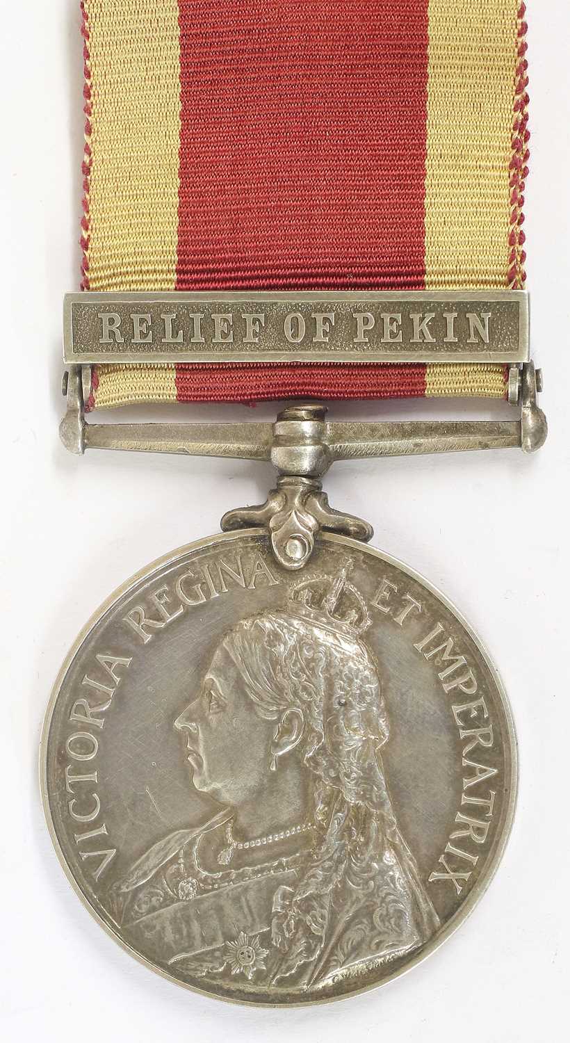 Lot 40 - A China War Medal 1900, with clasp RELIEF OF...