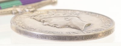 Lot 43 - A General Service Medal 1918-62 (George VI),...