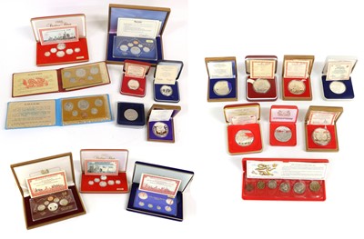 Lot 400 - Singapore Proof Sets and Silver Commemorative...