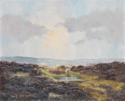 Lot 1047 - Lewis Creighton (1918-1996) Heather covered...