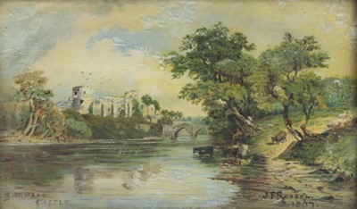 Lot 1047 - Lewis Creighton (1918-1996) Heather covered...