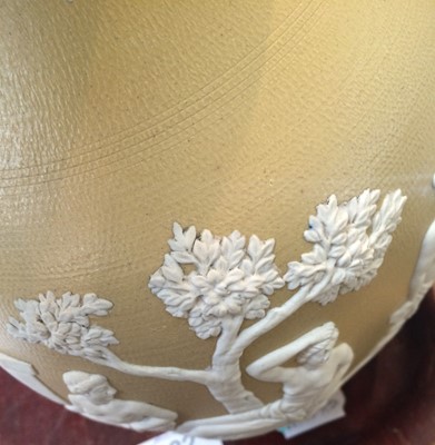 Lot 182 - A Chinese Porcelain Jar and Associated Cover,...