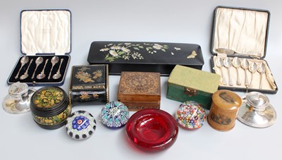 Lot 173 - A Collection of Assorted Silver and Other...
