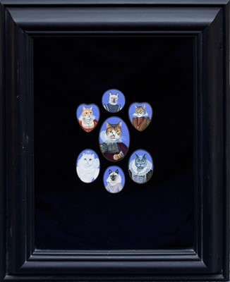 Lot 1121 - Mike Wilks (b.1947) Collection of nine...