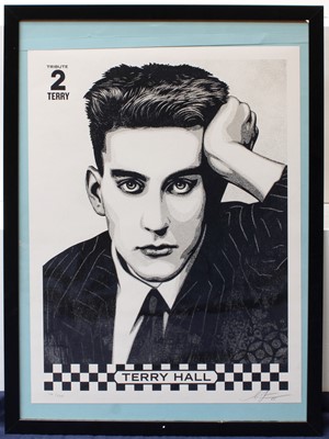 Lot 1146 - Shepard Fairey (b.1970) American "Terry Hall"...