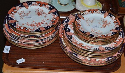 Lot 169 - Royal Crown Derby plates and meat dishes