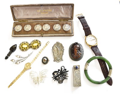 Lot 358 - A Quantity of Jewellery, including silver...