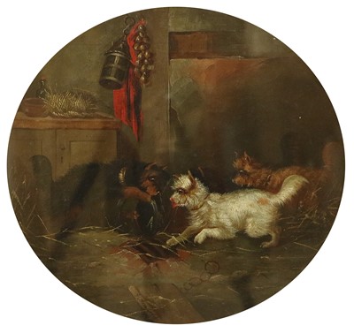 Lot 549 - George Armfield (1808-1893) Terriers ratting...