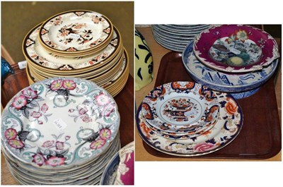 Lot 178 - A quantity of Wedgwood plates and Ironstone plates