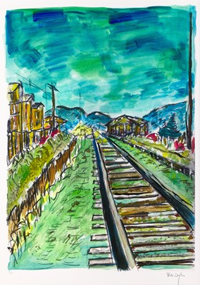 Lot 656 - Bob Dylan (b.1941) American "Train Tracks"...