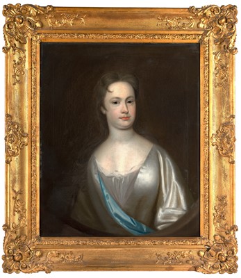 Lot 1156 - British School (18th century) Portrait of a...