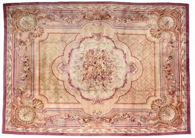 Lot 392 - Austrian Carpet of Savonnerie Design, circa...