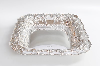 Lot 29 - A Victorian Silver Dish, by Fenton Brothers...