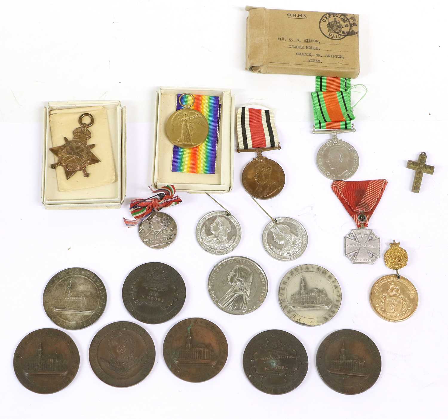 Lot 5 - A First World War Pair, awarded to 3116...