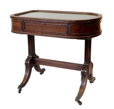 Lot 260 - A Regency Mahogany Bijouterie Table, circa...